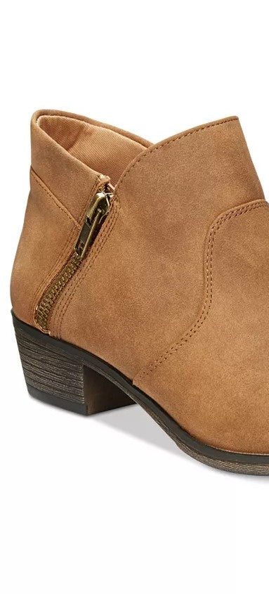 American Rag Women's Abby Ankle Booties Shoes Brown Size 12M
