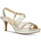Bandolino Women's Kenosha Slingback Pumps Gold Size 10 M