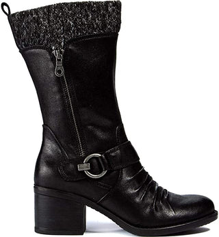 Baretraps Wylla Mid-Shaft Boots Women's Shoes Black Size 10 M