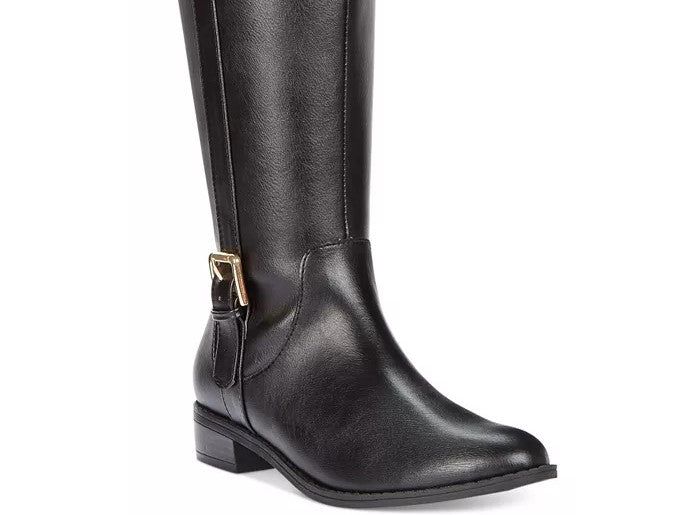 Karen Scott Women's Deliee Tall Boots Brown Size 6 M