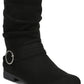Dr. Scholl's Women's Ripple Mid Calf Boots Black Size 7.5M