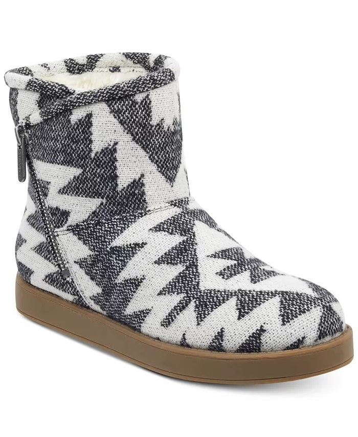 Indigo Rd Women's Ashley Fabric Closed Toe Mid Calf Cold Weather Boots Blue Size 7.5 M