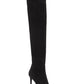 Jessica Simpson Women's Livelle Pointed Toe Over Knee Fashion Boots Black Size 5.5 M