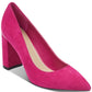 Marc Fisher Women's Viviene Leather Pointed Toe Classic Pumps Pink Size 6 M