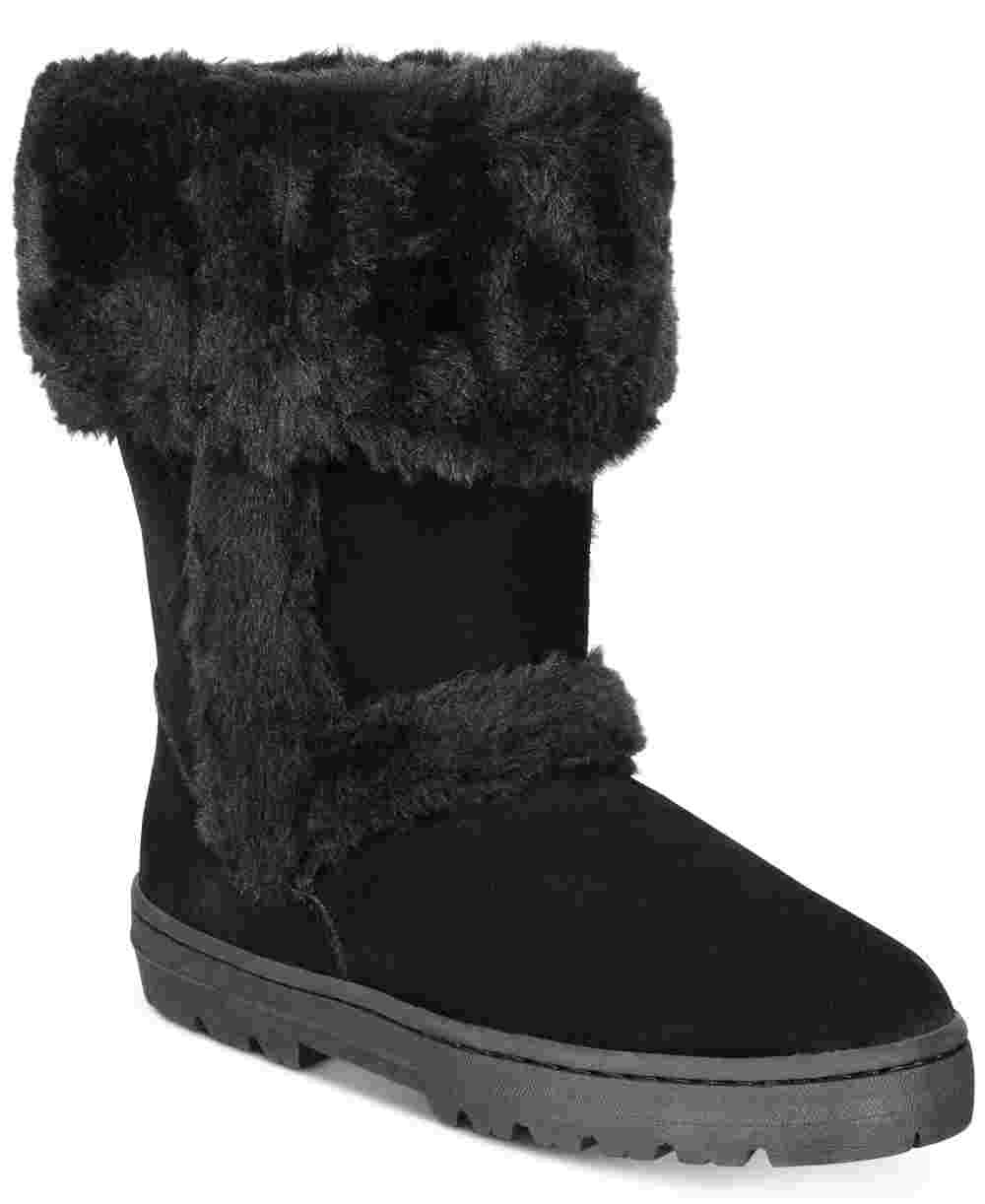 Style & Co Women's Witty Cold Weather Boots Shoes Black Size 6 M