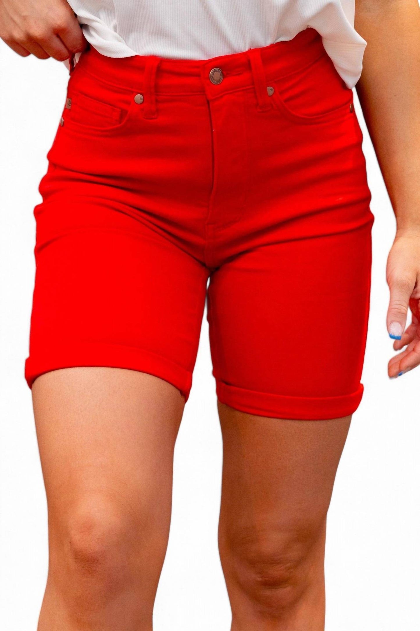 Judy Blue - TUMMY CONTROL BERMUDA SHORTS
