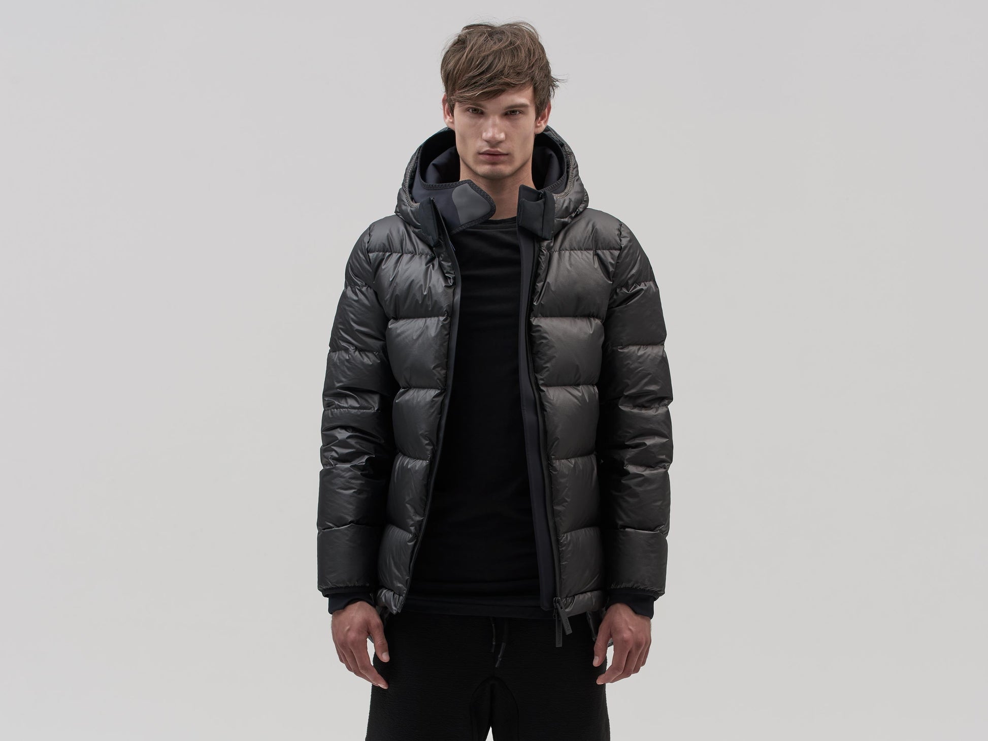 membra-puffer-jacket-black