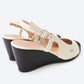 Tivoli Leather Wedges