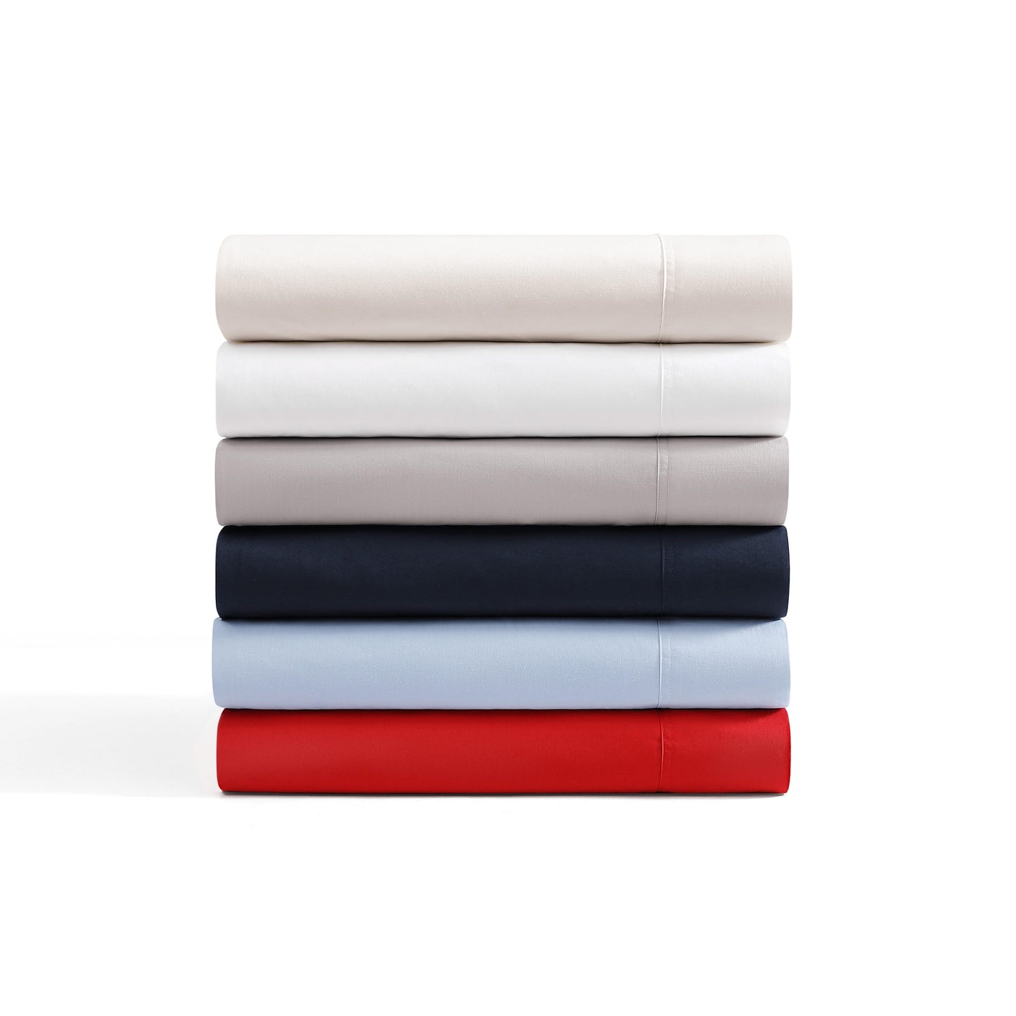 Tommy Hilfiger Solid Percale Cotton Sheet Set