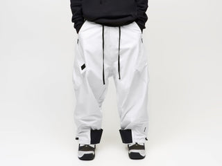 3L Shell Cargo Pant - White
