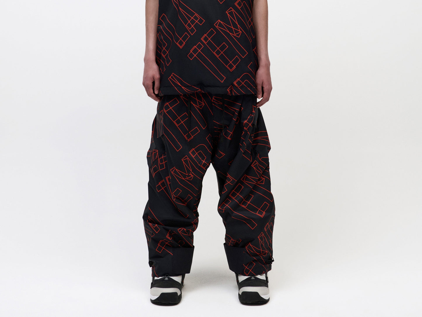 Pipe Cargo Pant - Black