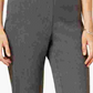 Alfred Dunner Women's Classics Allure Pull On Slim Leg Pants Grey Size 12S