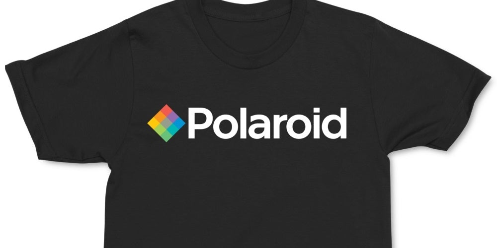 Changes Men's Polaroid Graphic T-Shirt Black Size Small