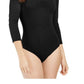 Self Esteem Juniors' Long-Sleeve Bodysuit Black Size Large