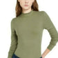 Self Esteem Juniors' Mock-Neck Bodysuit Green Size Medium