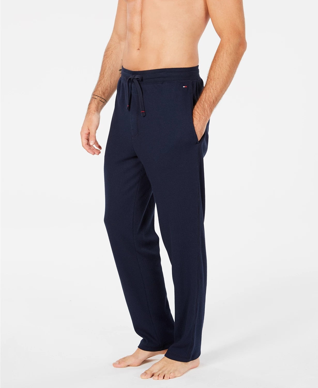 Tommy Hilfiger Men's Thermal Pants Navy Size Extra Large