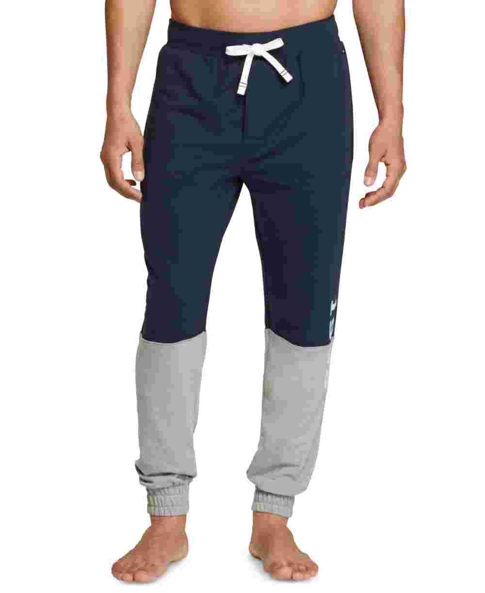Tommy Hilfiger Men's Hilfiger Color Block Joggers Navy Size Large