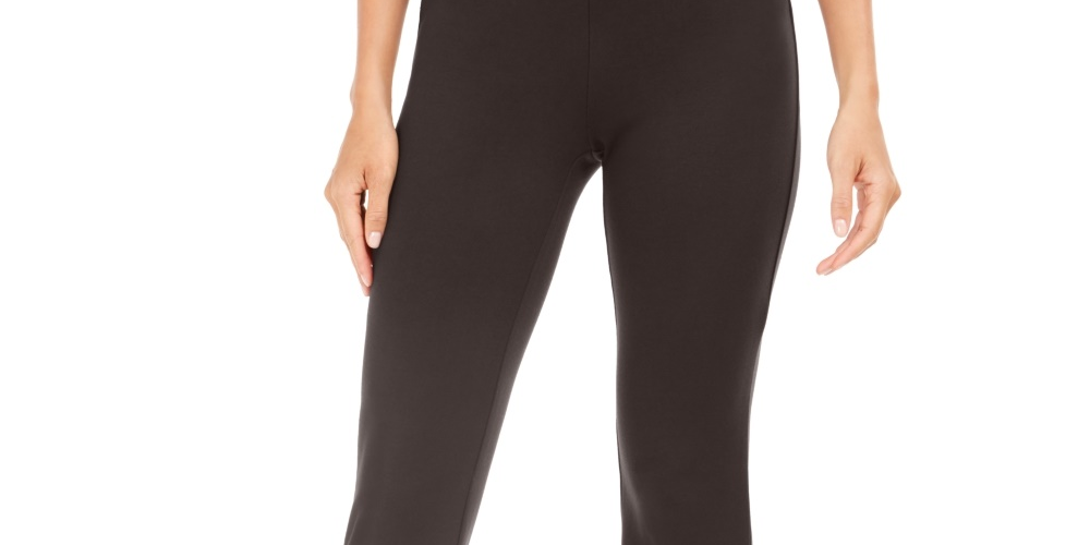 Style & Co Women's Bootcut Pants Brown Size L