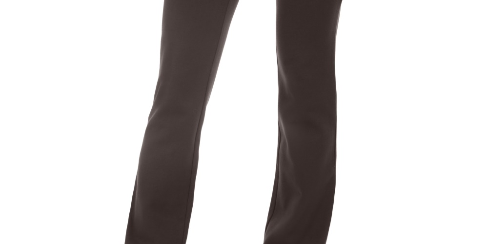 Style & Co Women's Bootcut Ponte Pants Brown Size XL