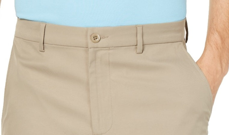 Attack Life Men's Core 10" Classic-Fit Shorts Beige Size 36 REG