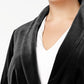 INC International Concepts Women's Plus Velvet Blazer Black Size 1X
