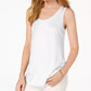 Maison Jules Women's Scoop-Neck Tank White Size X-Large