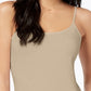 Maison Jules Women's Sleeveless Shirt Cami Beige Size Medium