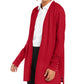 Charter Club Women's Open-Front Cardigan  Red Size X-Small