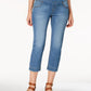 Style & Co Women's Pull On Capri Jeans Blue Size -Petite Small