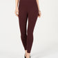 Alfani Women's Petite Comfort-Waist Leggings  Wine Size PM