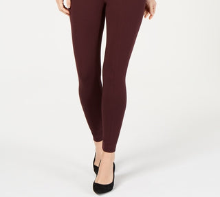 Alfani Women's Petite Comfort-Waist Leggings  Wine Size PM