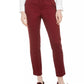 Maison Jules Women's Slim Ankle Pants Black Size 6