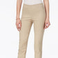 Charter Club Women's Chelsea Tummy Control Skinny-Leg Ankle Pants Honey Size 14