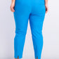 Charter Club Women's Chelsea Tummy Control Skinny-Leg Ankle Pants Bright Blue Size 14