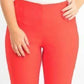Charter Club Women's Chelsea Tummy Control Skinny-Leg Ankle Pants Orange Size 10