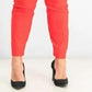 Charter Club Women's Chelsea Tummy Control Skinny-Leg Ankle Pants Orange Size 10