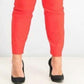 Charter Club Women's Chelsea Tummy Control Skinny-Leg Ankle Pants Orange Size 16