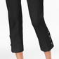 Alfani Women's Lace Up Capri Pants Black Size 8 Petite
