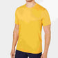 Tasso Elba Men's Supima Blend Crewneck Short-Sleeve T-Shirt Yellow Size Large