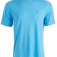 Attack Life By Greg Norman Men's Soft Touch T-Shirt Dark Blue Size Medium
