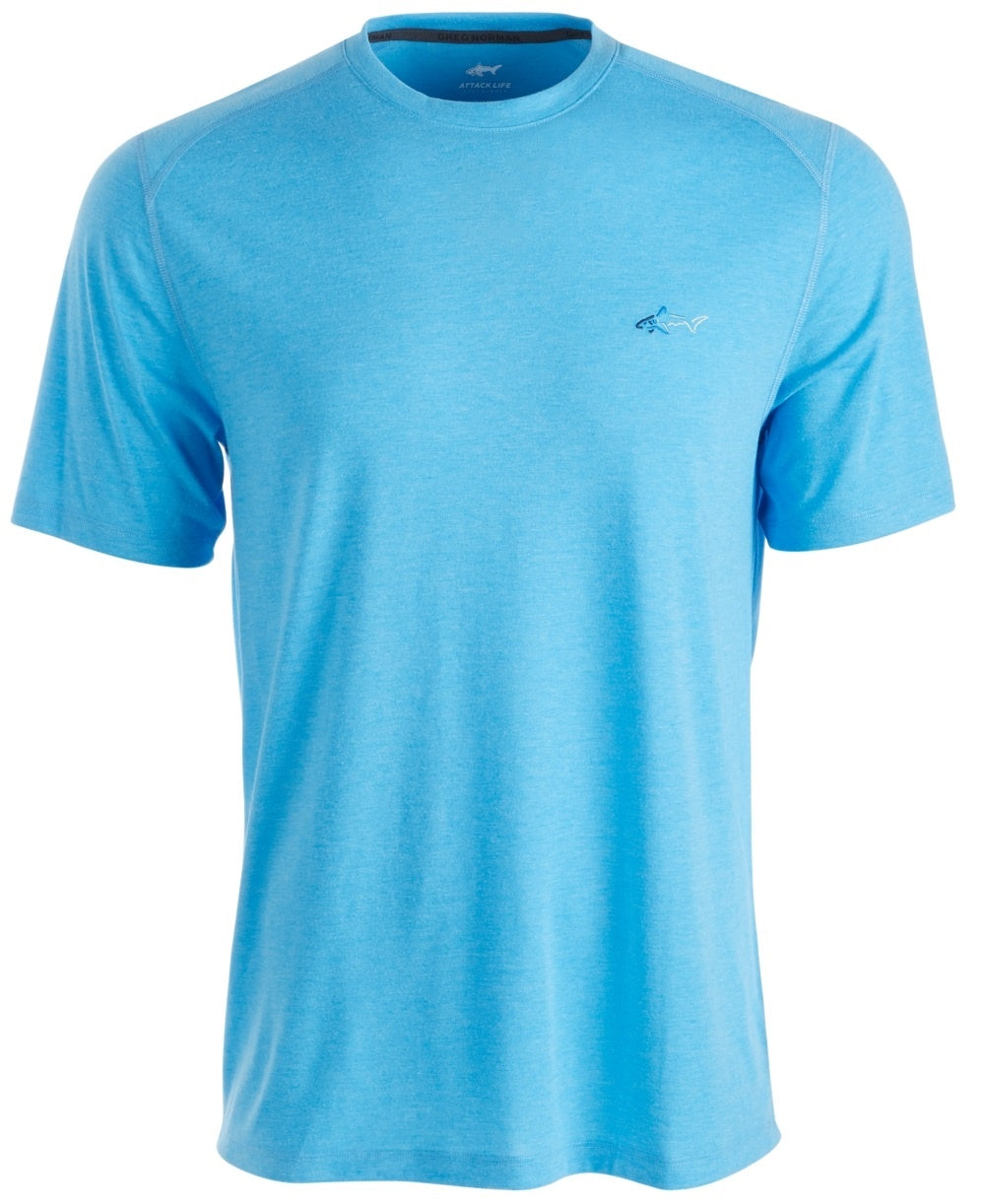 Attack Life By Greg Norman Men's Soft Touch T-Shirt Dark Blue Size Medium