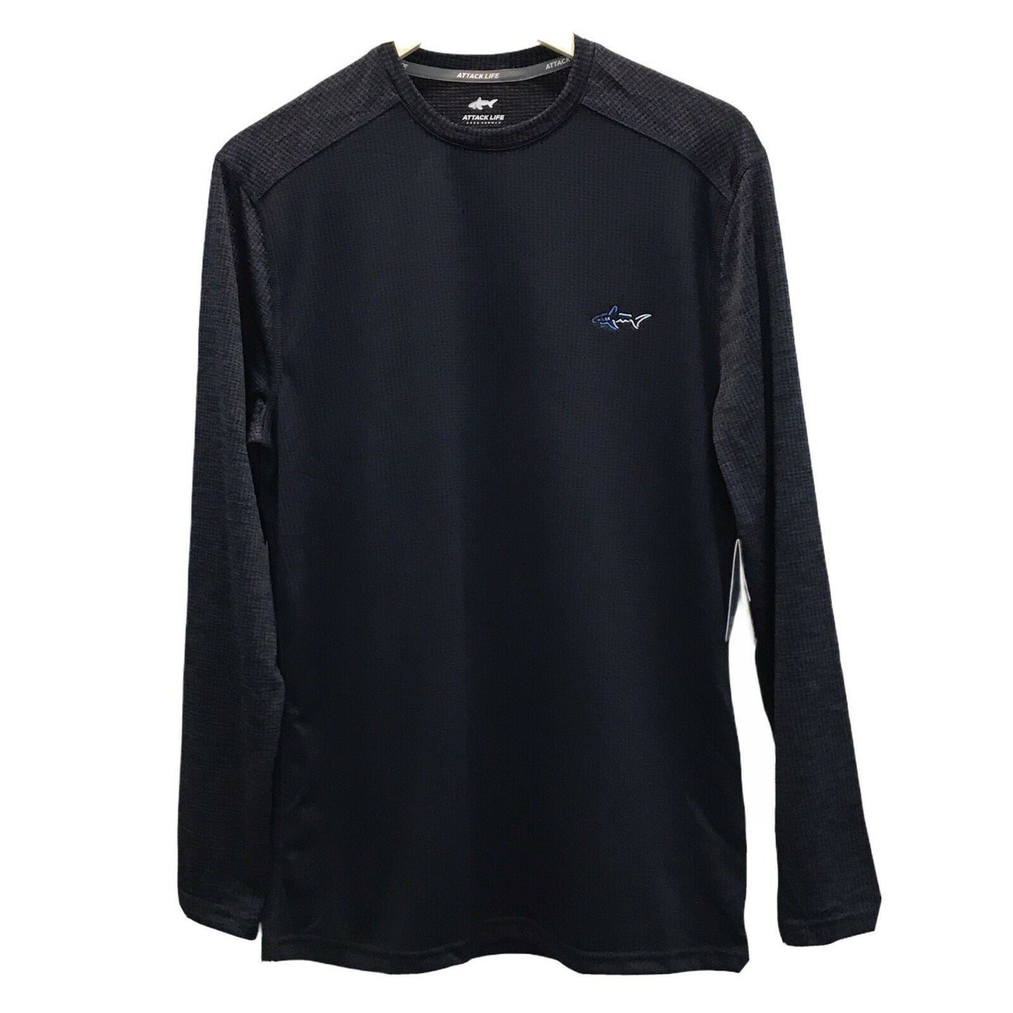 Attack Life Men's Thermal Shirt Black Size Medium