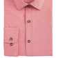 Bar III Men's Slim-Fit Stretch Easy-Care Large Dobby Dot Dress Shirt Red Size 15.5X32-33