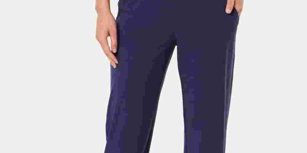 Ideology Women's Fitness Running Pants Blue Size XX- Large