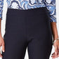 Charter Club Women's Cambridge Pull-On Ponte Pants Regular And Short Lengths Bright Blue Size 4