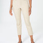 Charter Club Women's Slim-Fit Ankle Pants Lt Beige Size 4