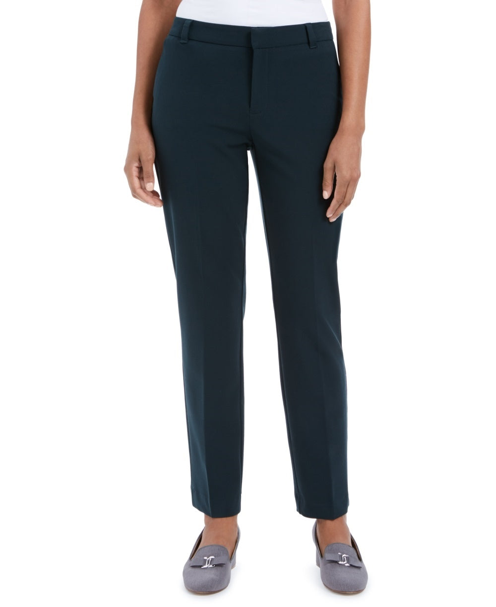 Charter Club Women's Slim Fit Ankle Pants Green Size 6