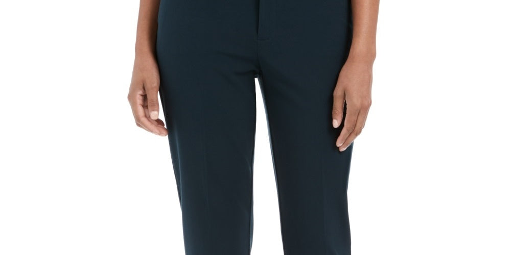 Charter Club Women's Slim Fit Ankle Pants Green Size 6