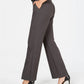 Charter Club Women's Belted Slim It Up Trousers Black Size 4 Petite