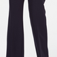 Charter Club Women's Belted Slim It Up Trousers  Bright Blue Size 12 Petite